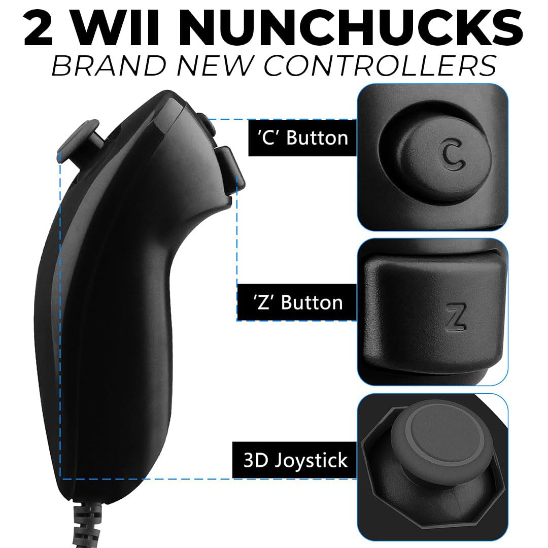 Amazon.com: Nintendo Wii Console Bundle Black- With Wii Console
